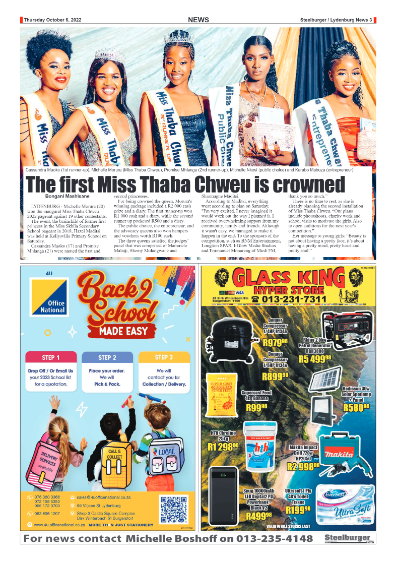 Steelburger News 6 October 2022 page 3