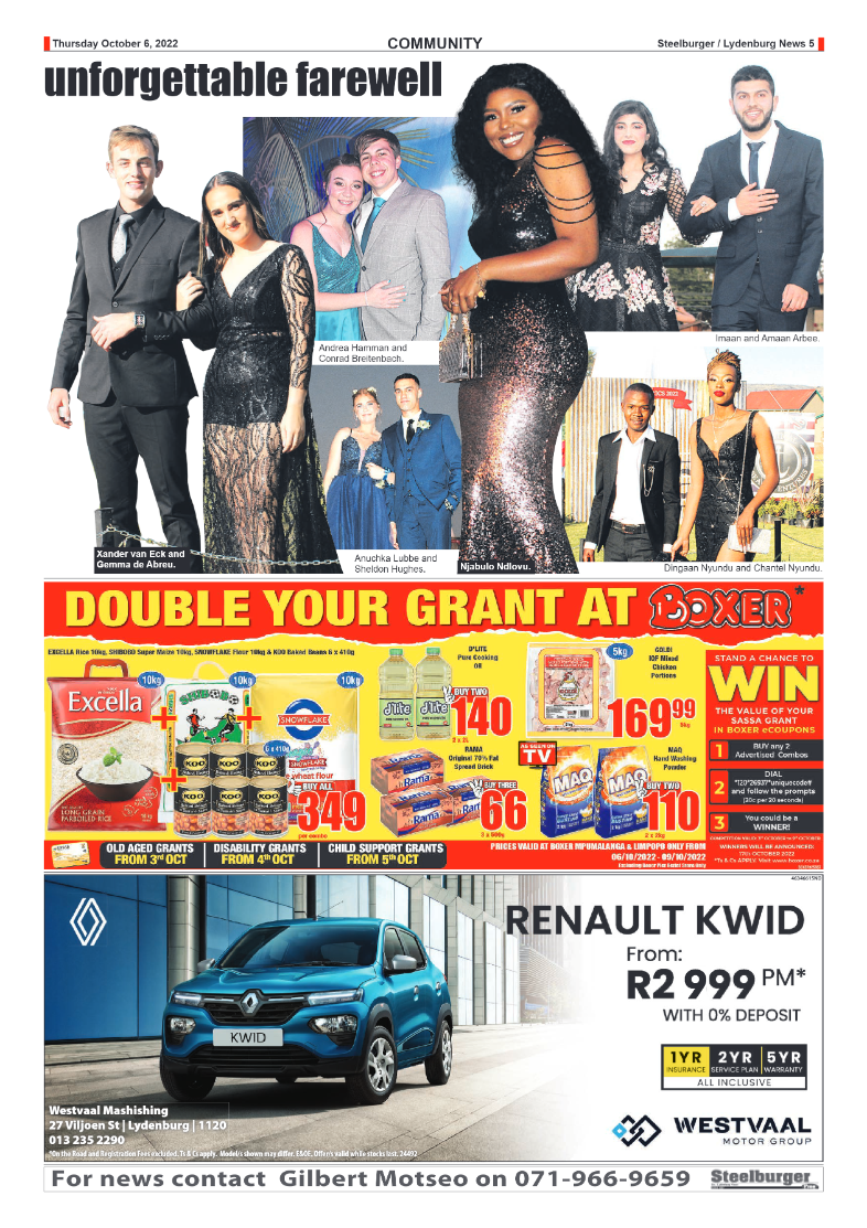 Steelburger News 6 October 2022 page 5