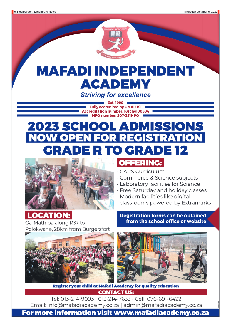 Steelburger News 6 October 2022 page 6