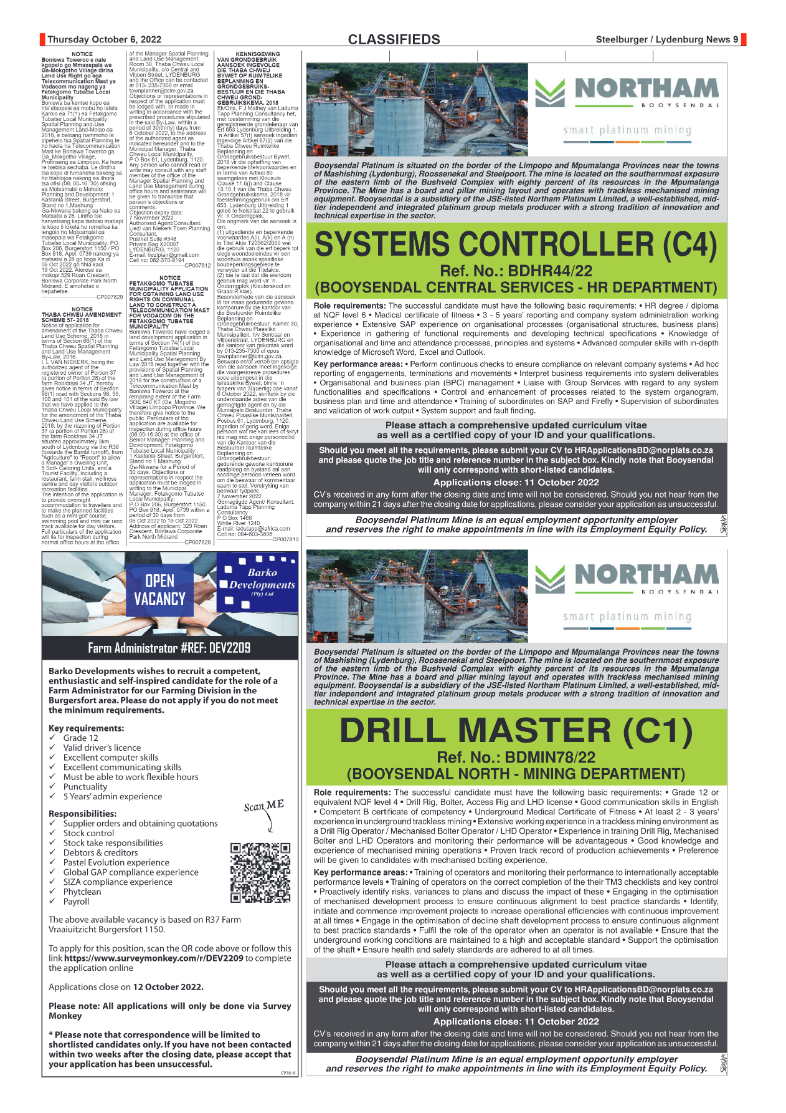 Steelburger News 6 October 2022 page 9