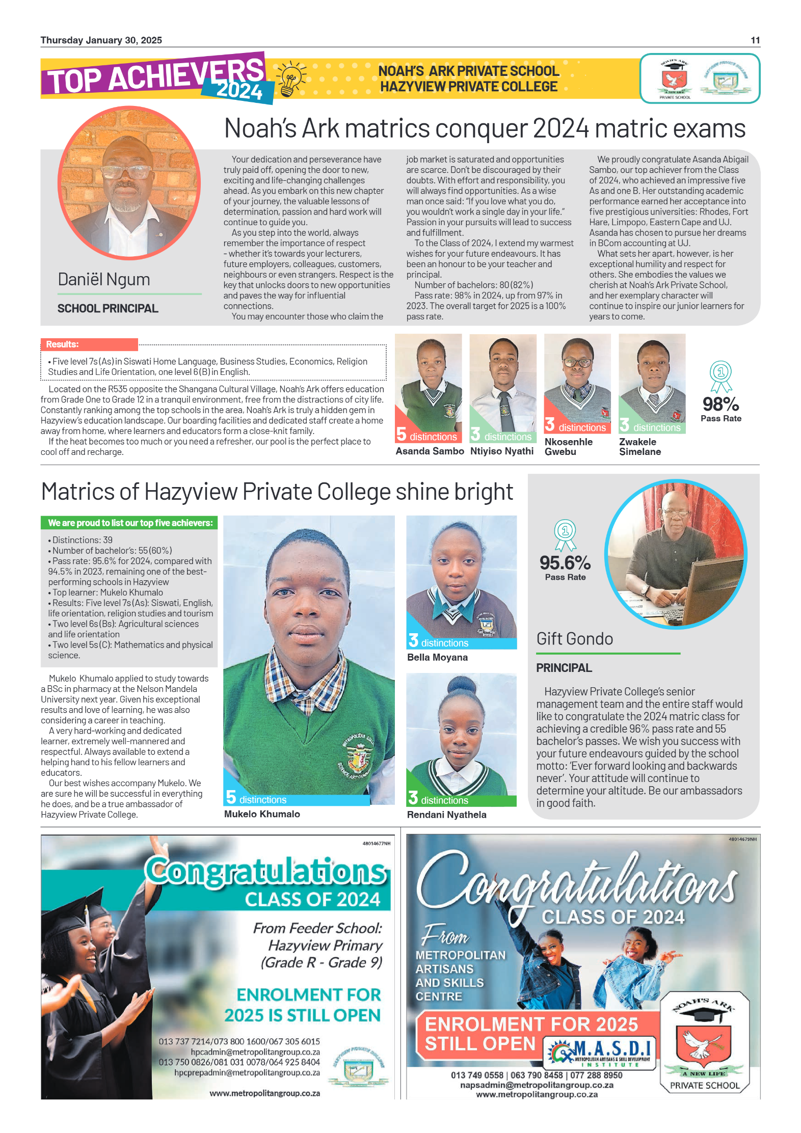 Top Achievers 2024 page 11