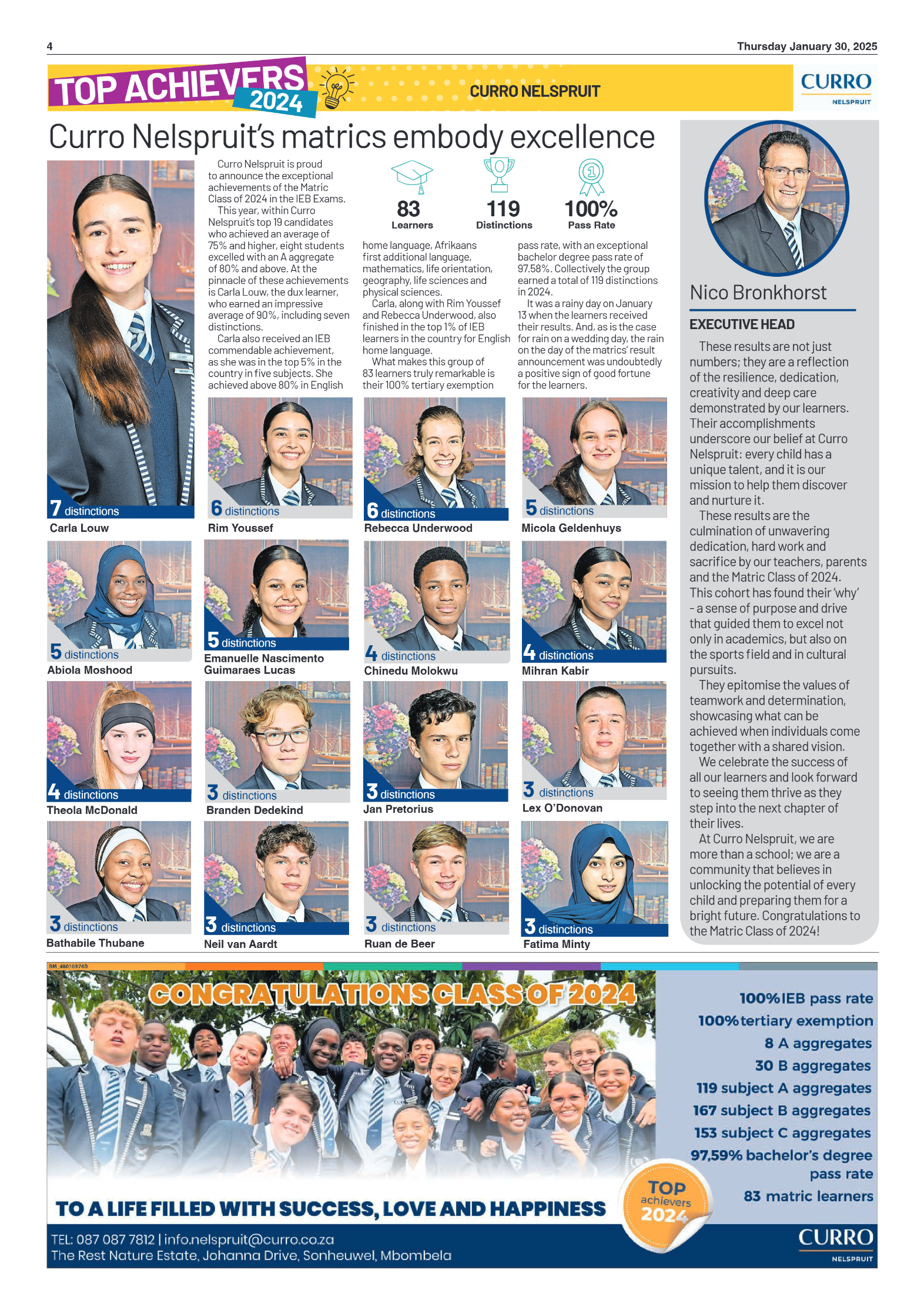 Top Achievers 2024 page 4