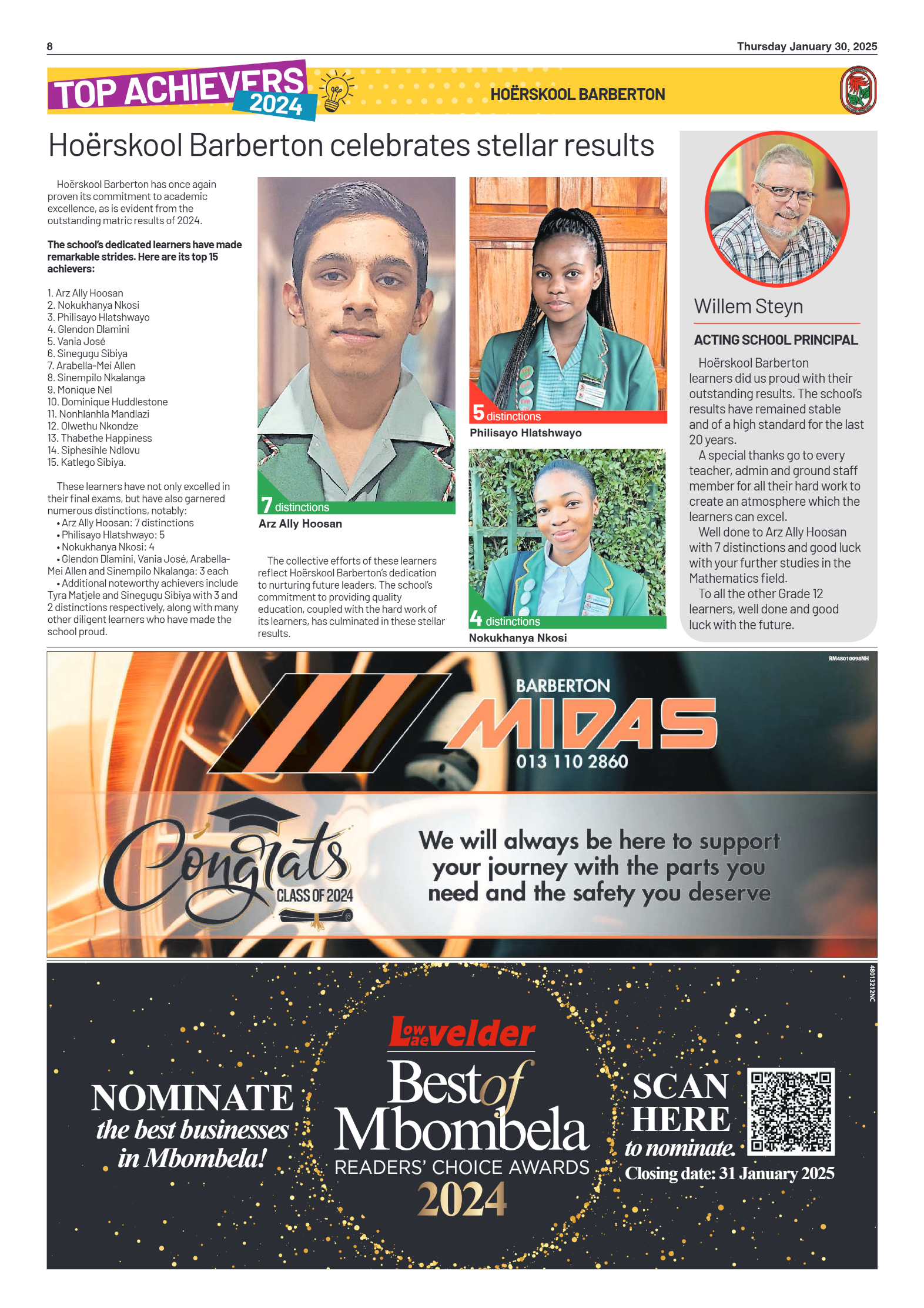 Top Achievers 2024 page 8