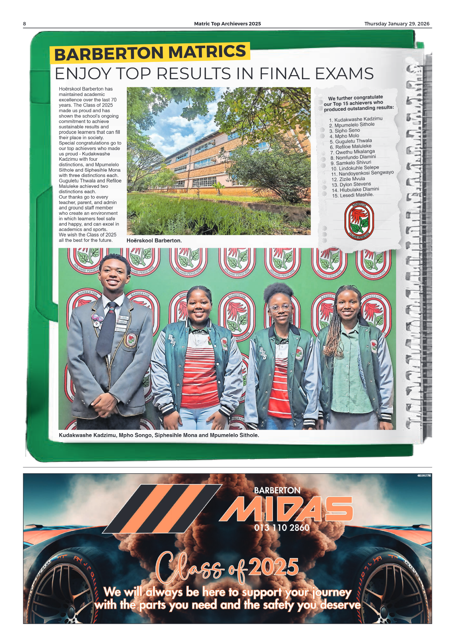 Top Achievers 2026 page 7