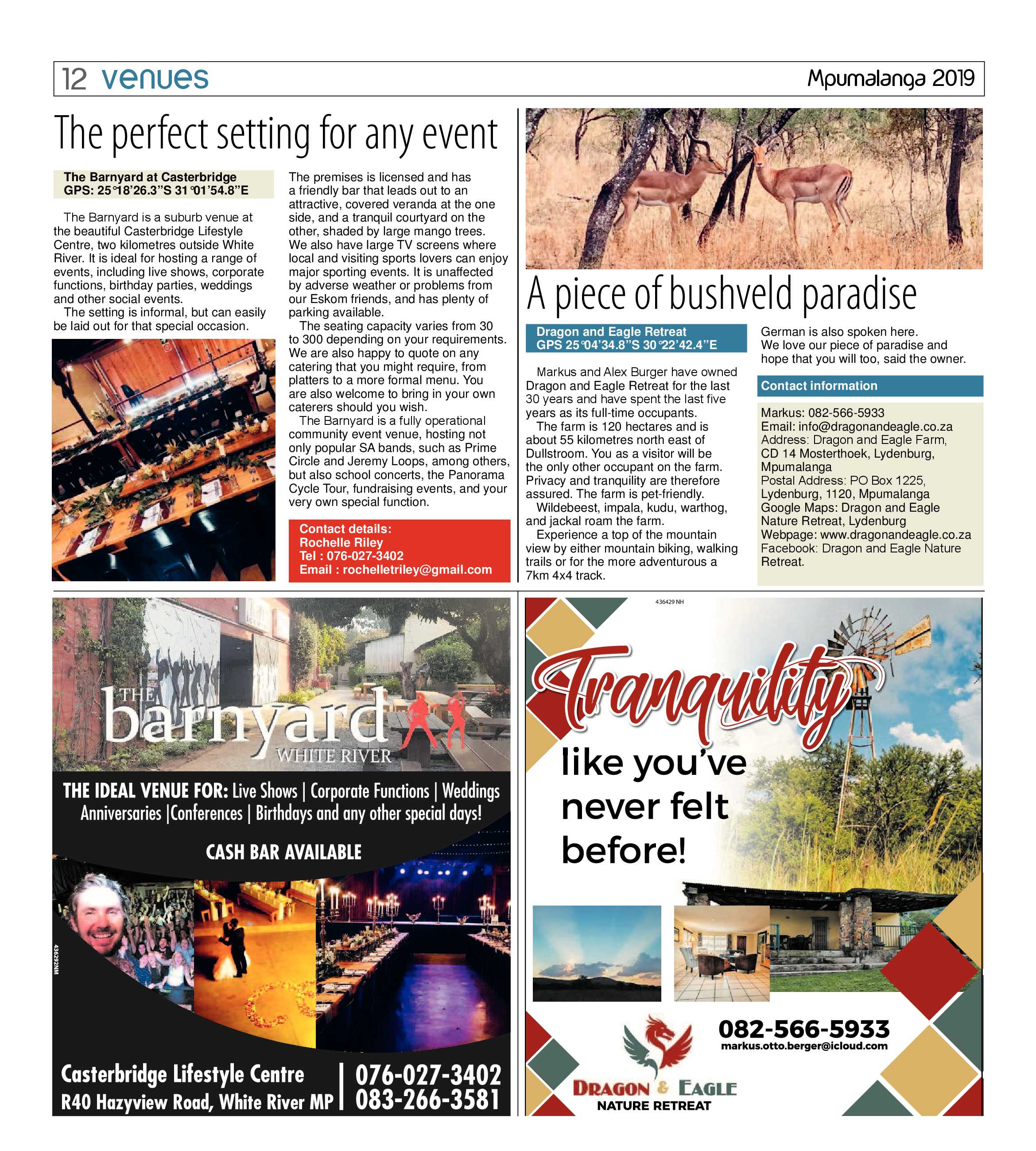 Venue Guide 2019 page 12