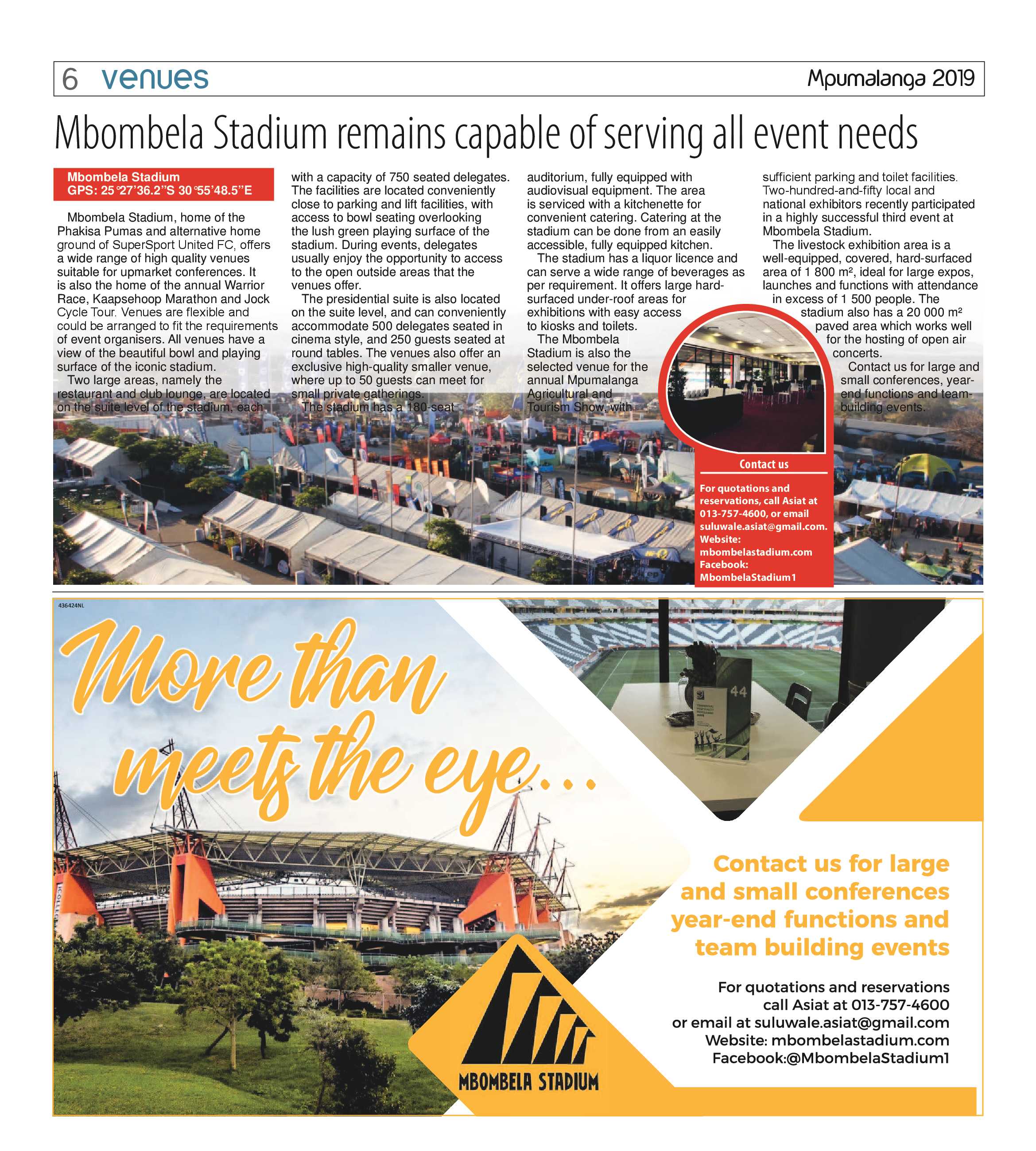 Venue Guide 2019 page 6