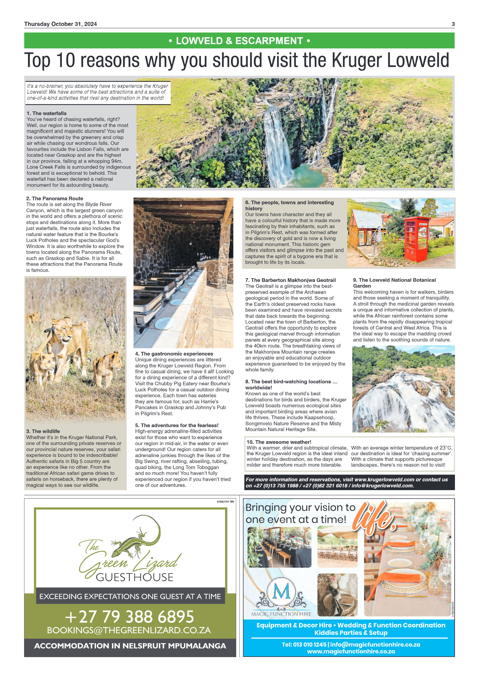 What To Do Where To Go 2024 page 3